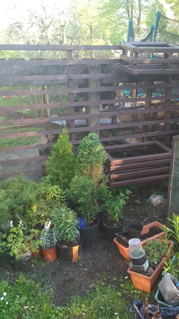 Iekārtas puķu kastes