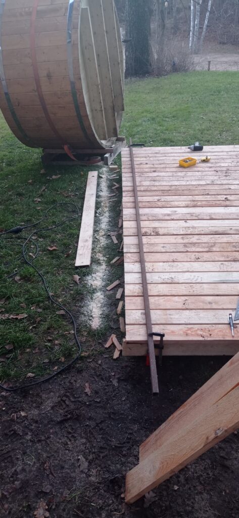 Maliņas pēc nolīdzināšanas